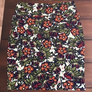 Floral lularoe Cassie